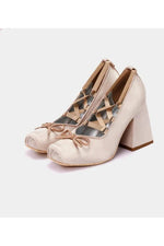 Chunky Lolita Lace-Up Shoes cottagecoreclothes