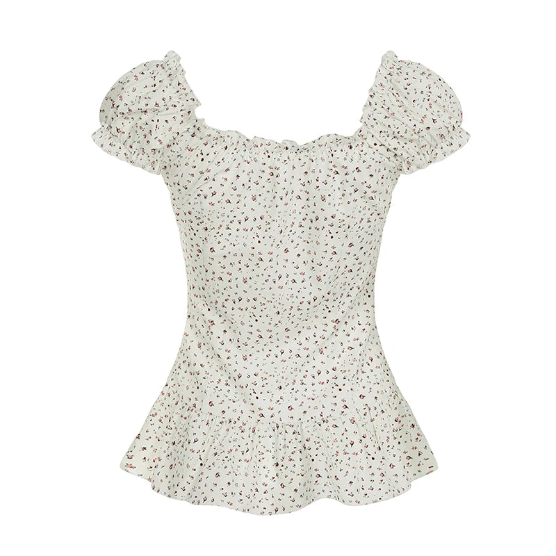 Antique Rose Lace Corset Shirt