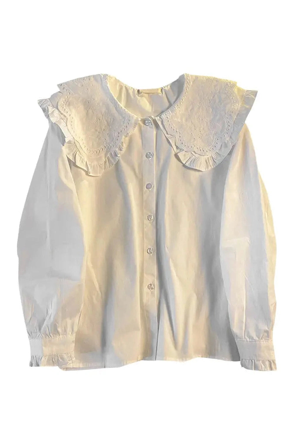 Simple Solid Blouses cottagecoreclothes