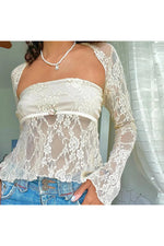 Lace Mesh Fairy Y2K Set cottagecoreclothes