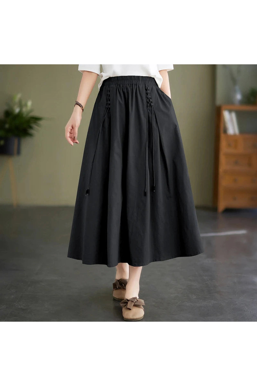 Pure Cotton Safari Skirt cottagecoreclothes