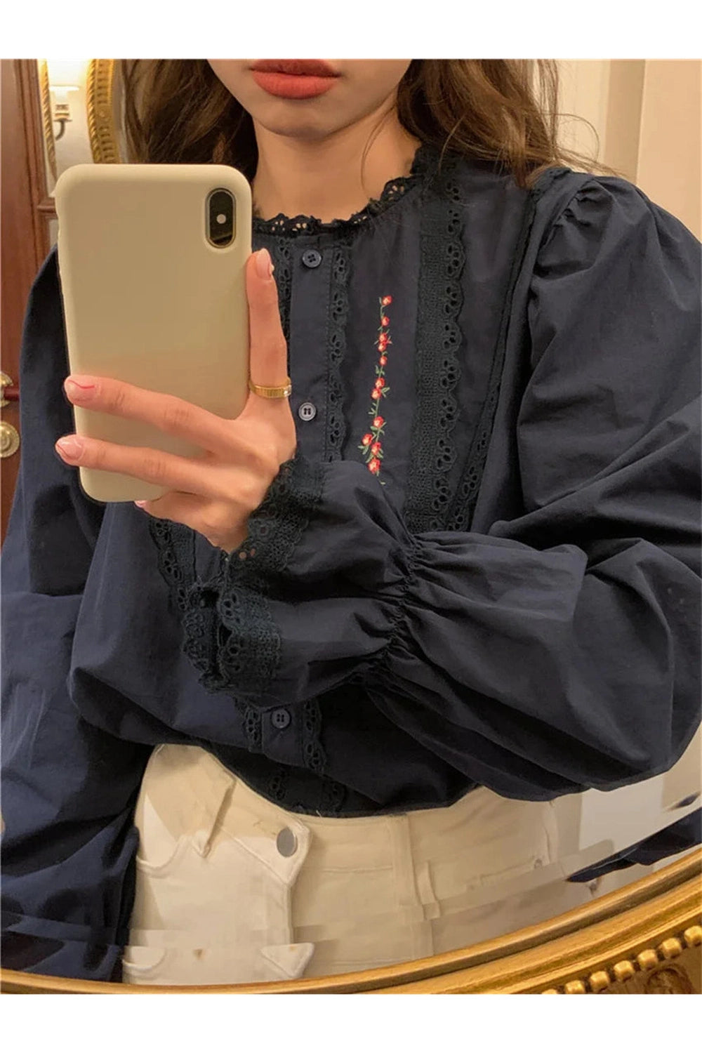 Bohemian Rhapsody Embroidered Blouse cottagecoreclothes