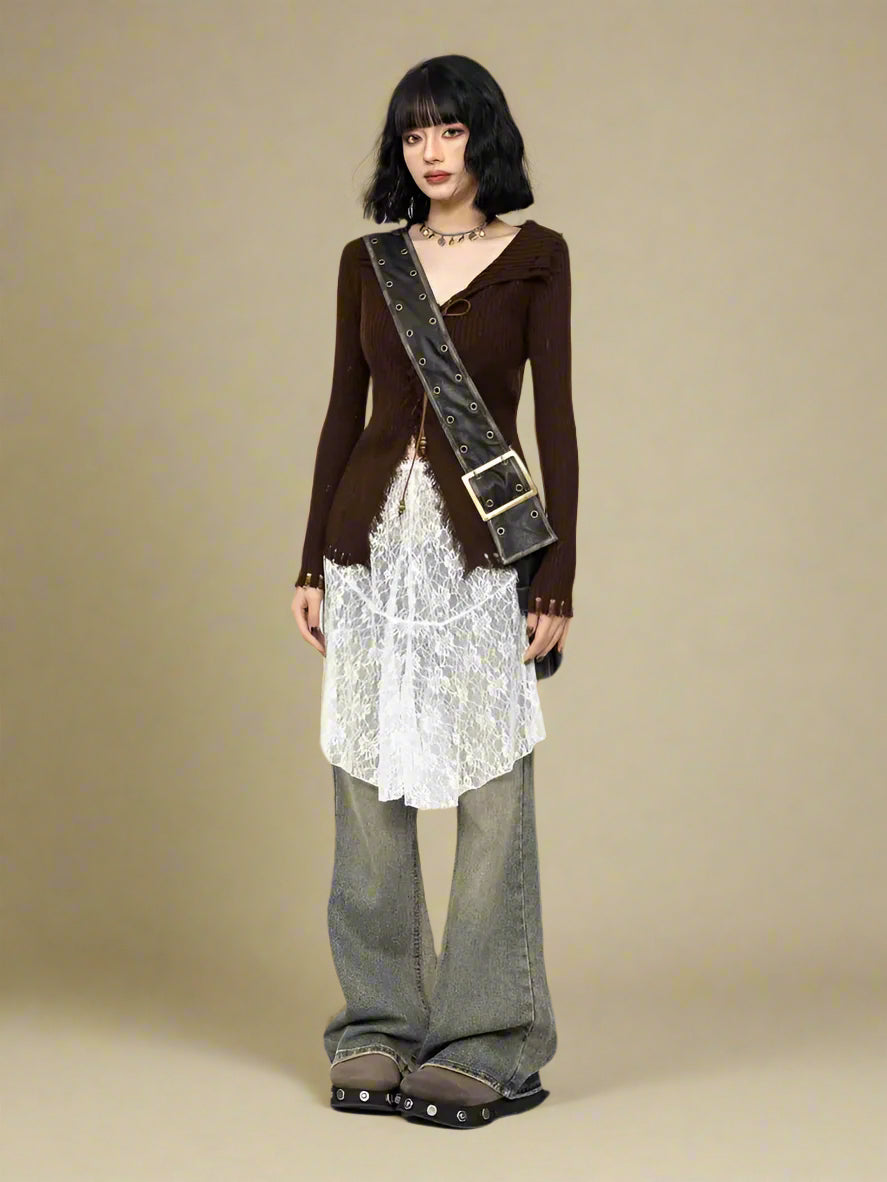 Wanderer Knit Top cottagecoreclothes