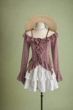 Fairycore Ruffled Layered Blouse cottagecoreclothes