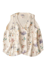 Meadow Whisper Knit Vest cottagecoreclothes