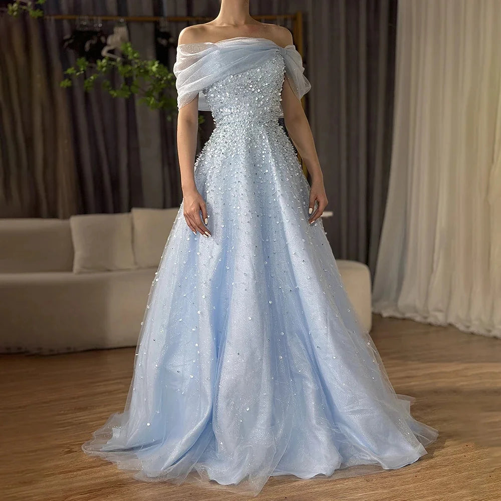 Ethereal Tulle Ball Gown Dress