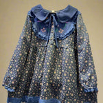 Mori Girl Floral Embroidered Blouse cottagecoreclothes