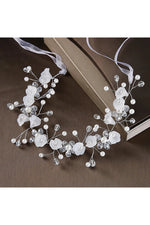 Elegant Bridal Pearl Headband cottagecoreclothes