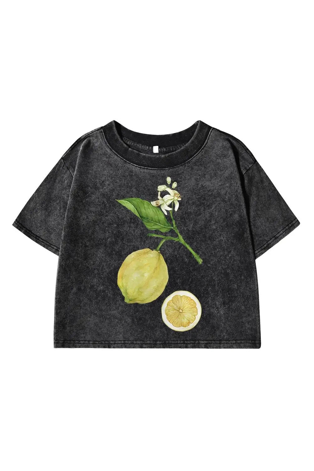 Citrus Blossom Crop T-shirt cottagecoreclothes