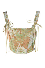 Poppy Embroidered Corset Top cottagecoreclothes