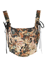 Poppy Embroidered Corset Top cottagecoreclothes