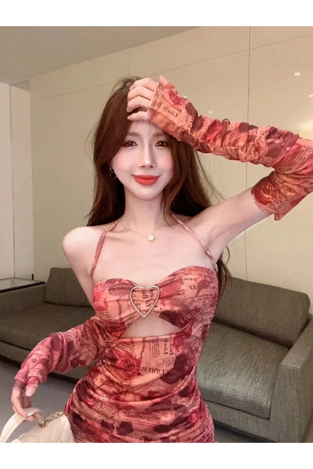 Fairycore Asymmetrical Layered Mini Dress cottagecoreclothes