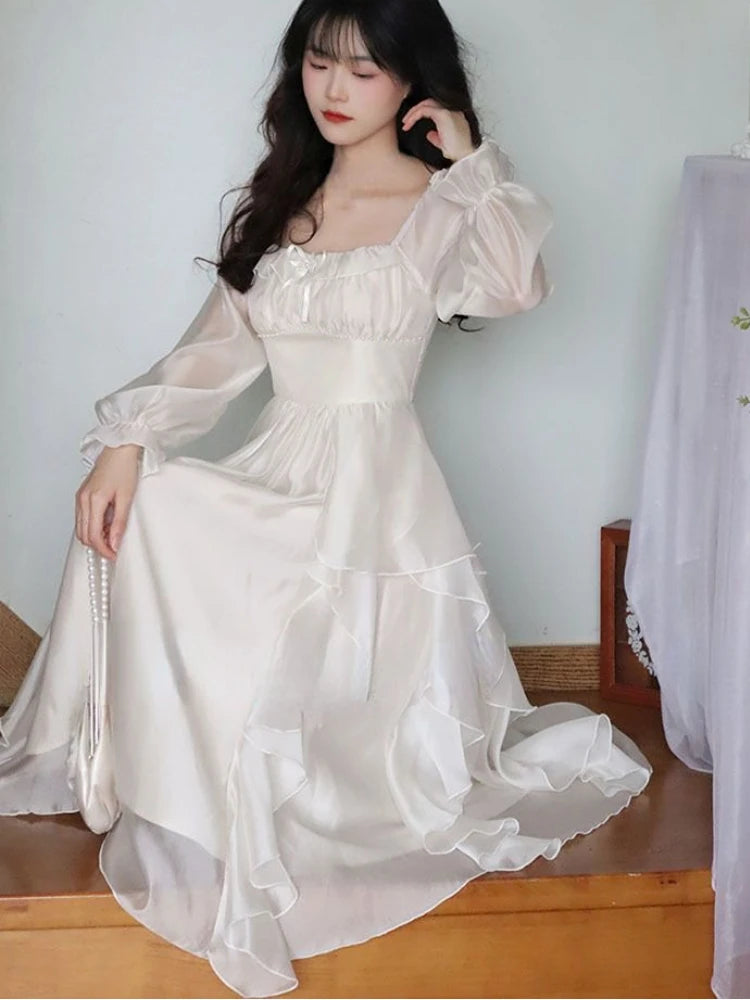 Ethereal Bloom Midi Dress