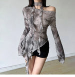 Ruin Drape Witch Blouse