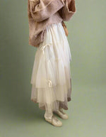 Fairycore Layered Tulle Maxi Skirt cottagecoreclothes