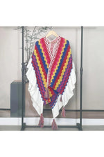 Ethnic Style Poncho cottagecoreclothes