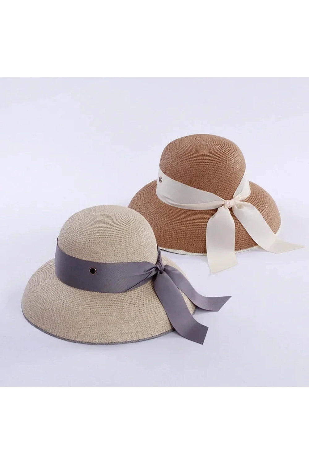 Vintage Black and White Beach Hat cottagecoreclothes