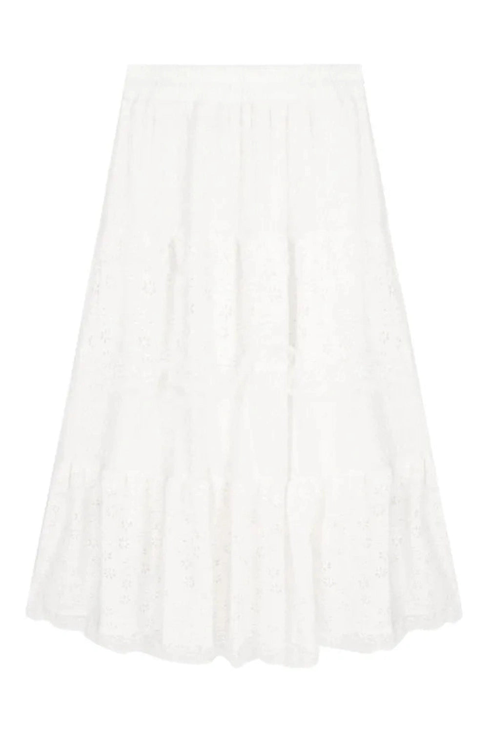 Dark Cottagecore Hollow Out Long Skirt cottagecoreclothes