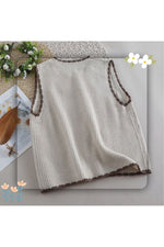 Mori Girl Fall Sweater Vest cottagecoreclothes