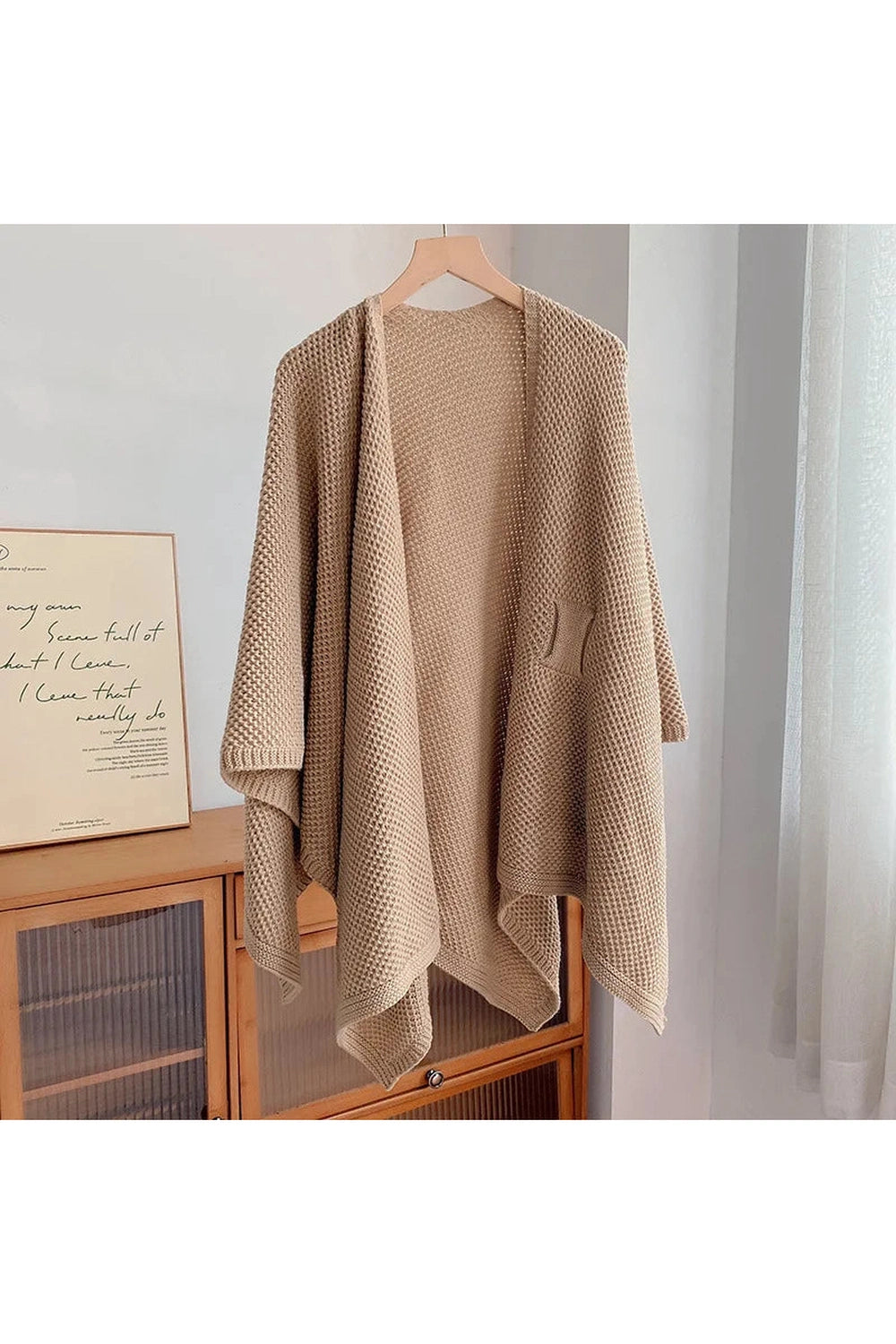 Knitted Small Shawl Poncho cottagecoreclothes