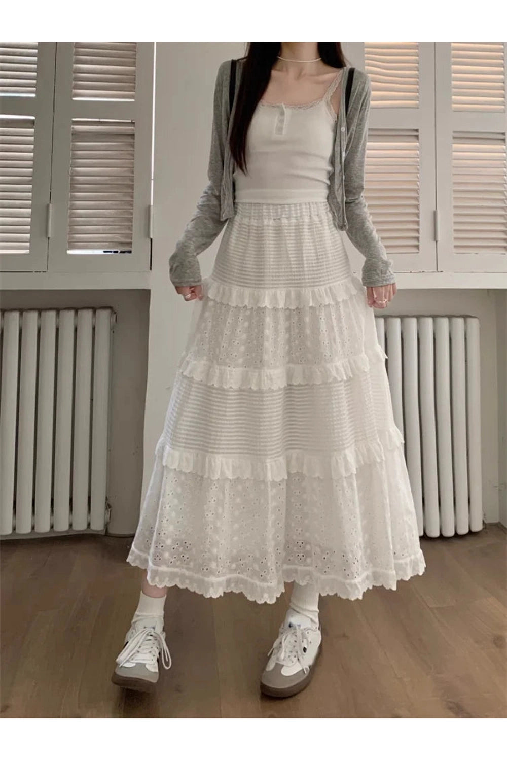 Hollow Cake Skirt cottagecoreclothes