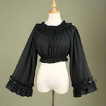 Vintage Frilled Bardot Top cottagecoreclothes