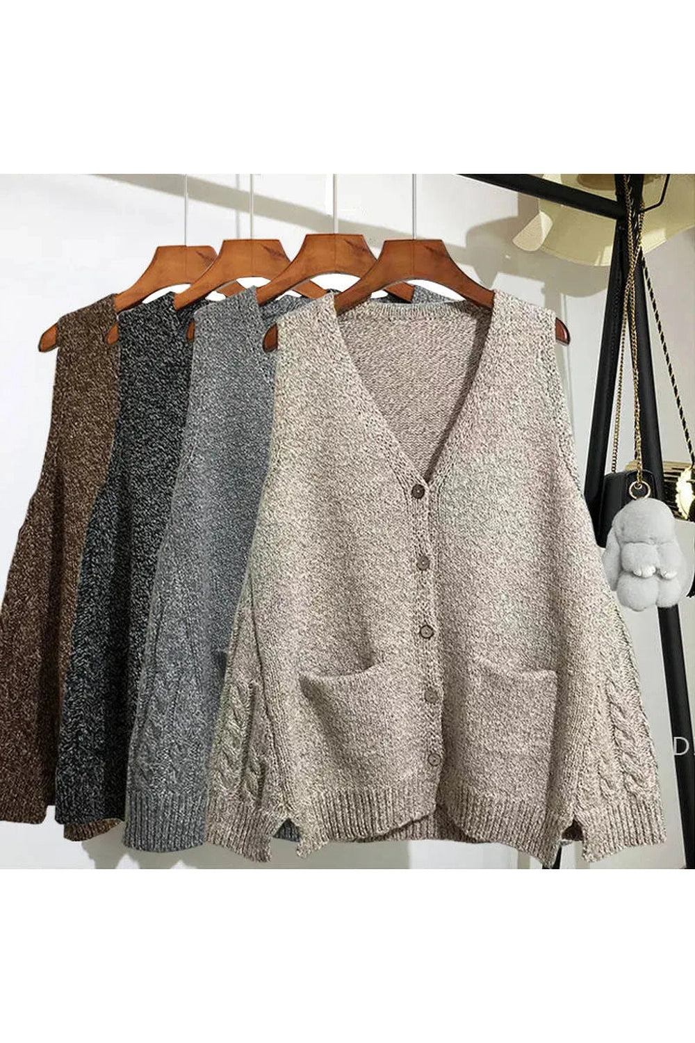 Cozy Quartet Knit Fall Cardigan Collection cottagecoreclothes