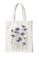 Floral Canvas Tote Bag cottagecoreclothes