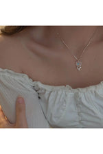 Fairycore Moonstone Dreamcatcher Necklace cottagecoreclothes