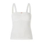 Rosebud Lace Strap Top