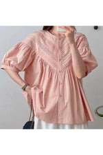 Vintage White Embroidery Blouse cottagecoreclothes