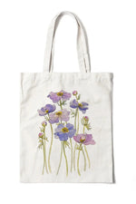 Floral Canvas Tote Bag cottagecoreclothes