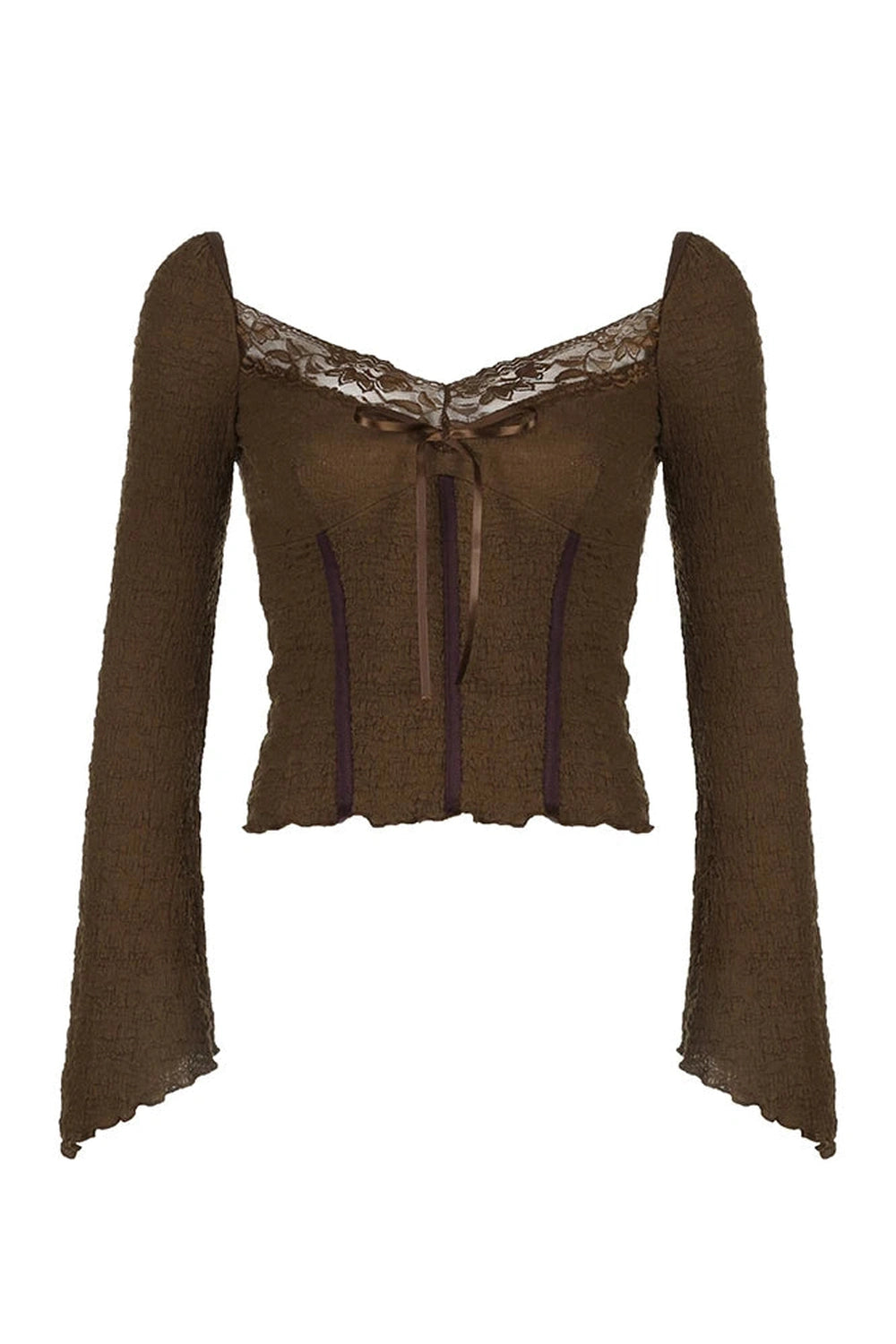 Fairy Grunge Square Neck Top cottagecoreclothes