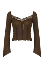 Fairy Grunge Square Neck Top cottagecoreclothes