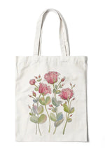 Floral Canvas Tote Bag cottagecoreclothes