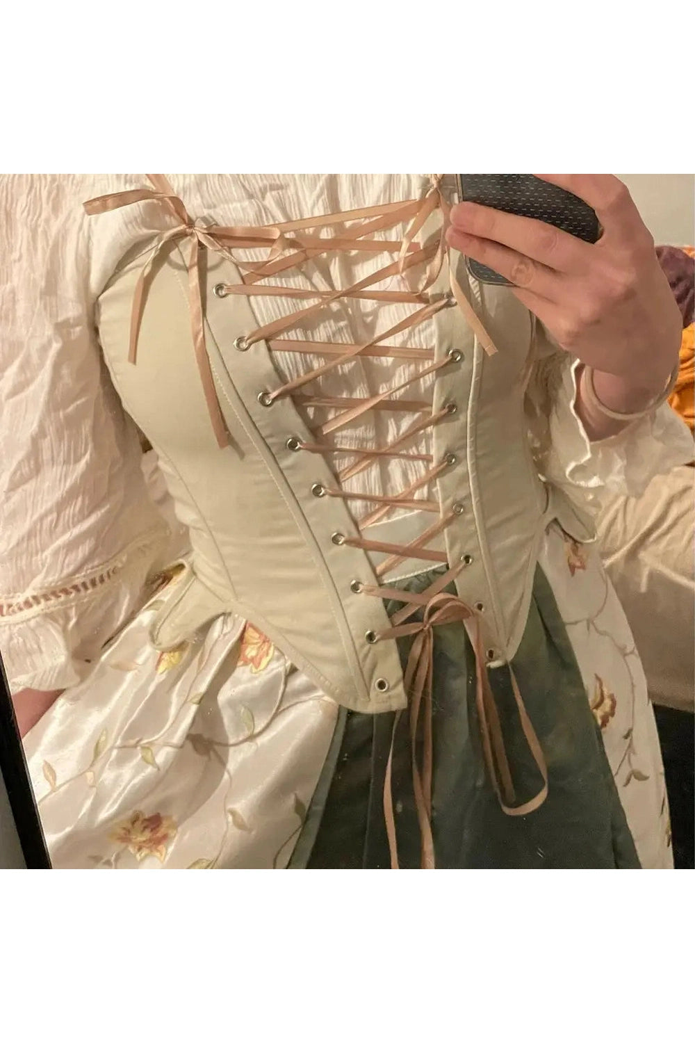 Renaissance Lace-up Corset Top cottagecoreclothes