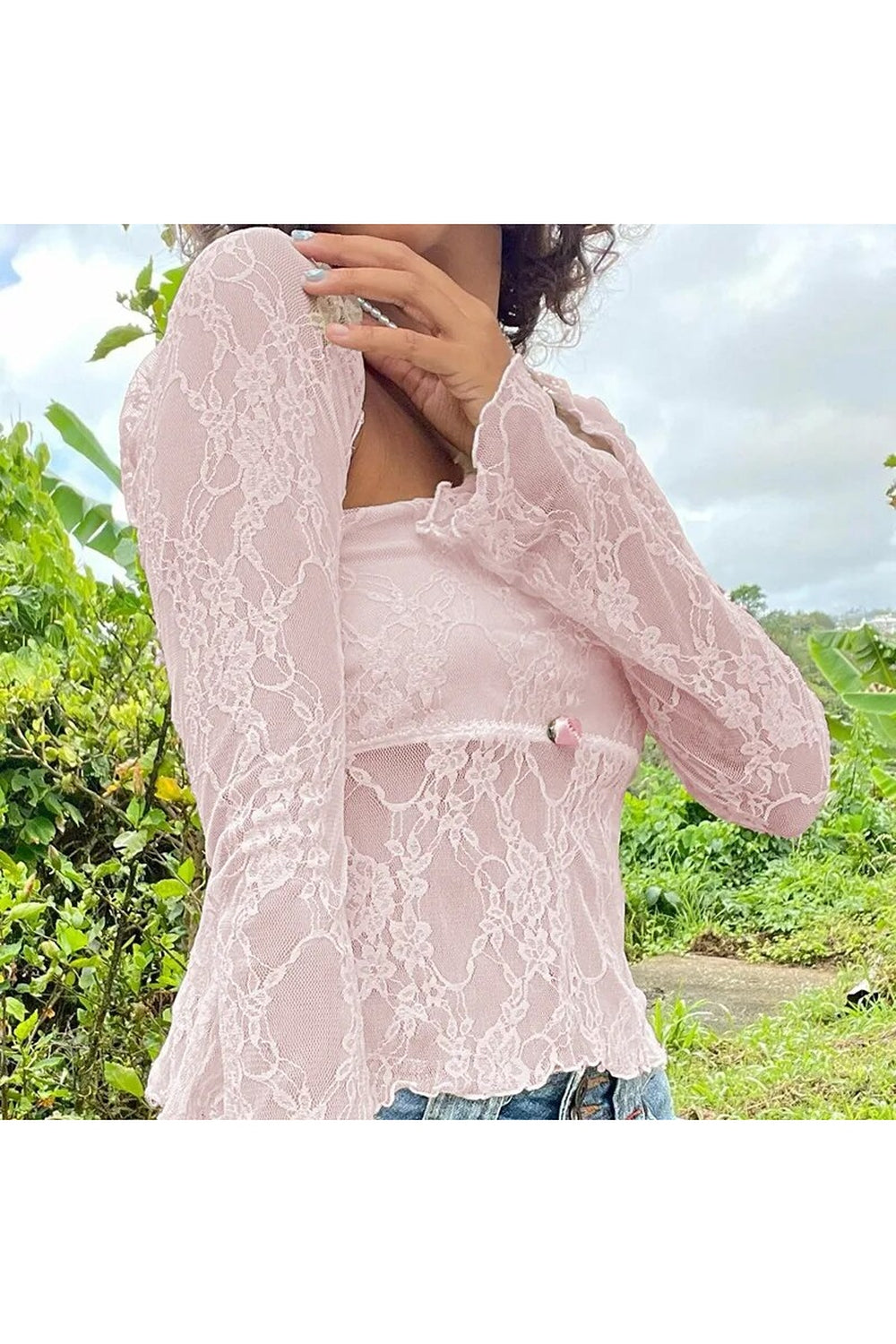 Lace Mesh Fairy Y2K Set cottagecoreclothes