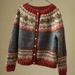 Cottagecore Nordic Knit Cardigan cottagecoreclothes