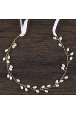 Elegant Bridal Pearl Headband cottagecoreclothes