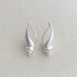 Spiral Drift Shell Earrings