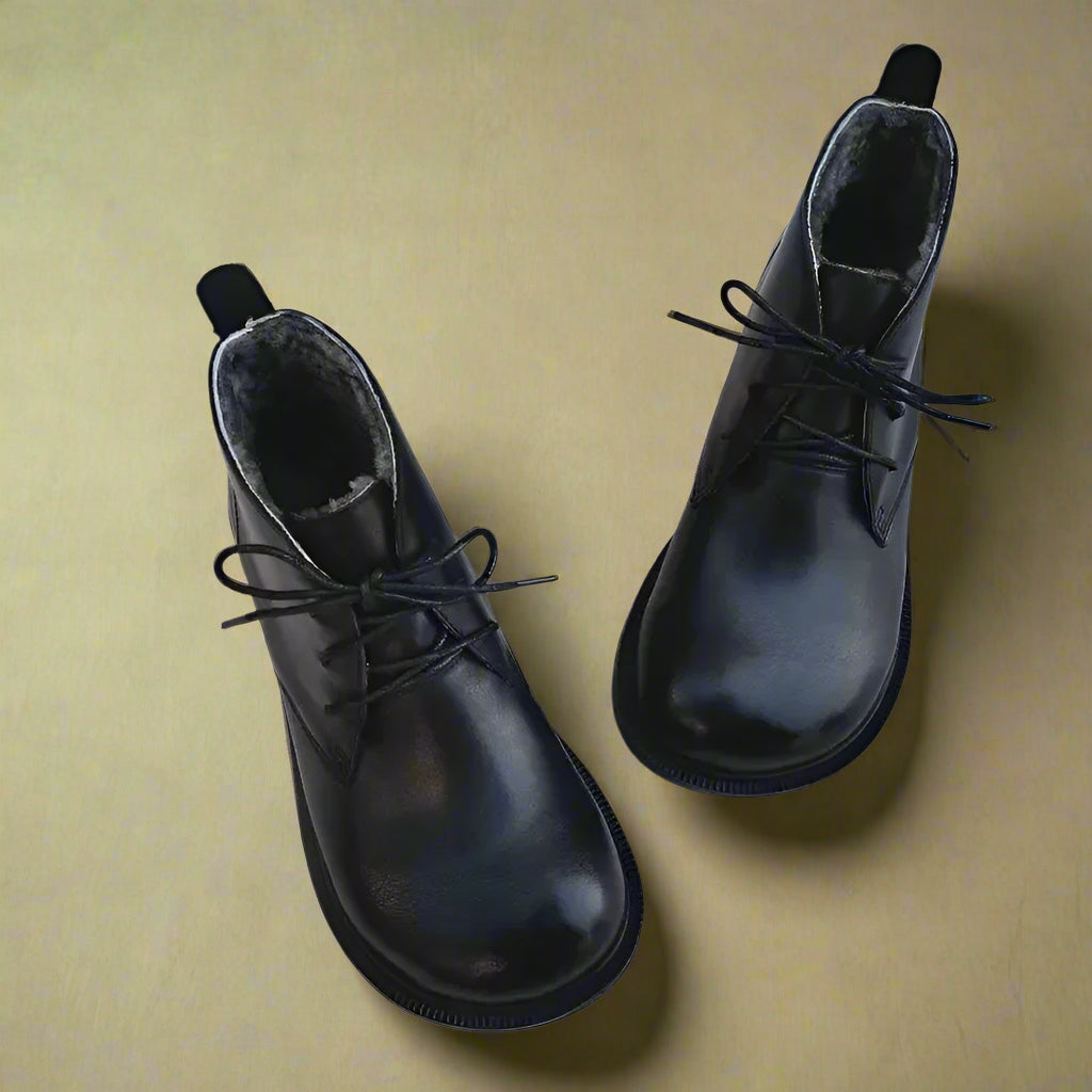 Vintage Lace-Up Ankle Shoes cottagecoreclothes