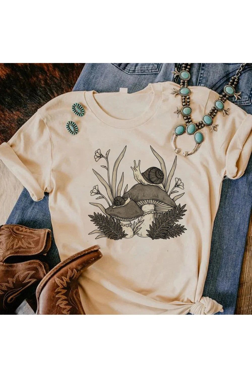 Goblincore Harajuku T-Shirt cottagecoreclothes