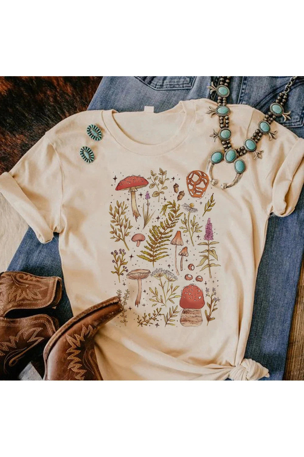 Goblincore Harajuku T-Shirt cottagecoreclothes