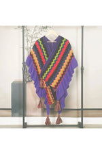 Ethnic Style Poncho cottagecoreclothes