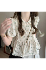 Meadow Whisper Peplum Top cottagecoreclothes