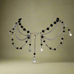 Dark Star Cascade Chain Necklace cottagecoreclothes