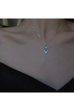 Fairycore Moonstone Dreamcatcher Necklace cottagecoreclothes