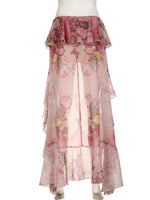 Floral High-Low Fairy Skirt cottagecoreclothes