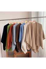 Knitted Small Shawl Poncho cottagecoreclothes