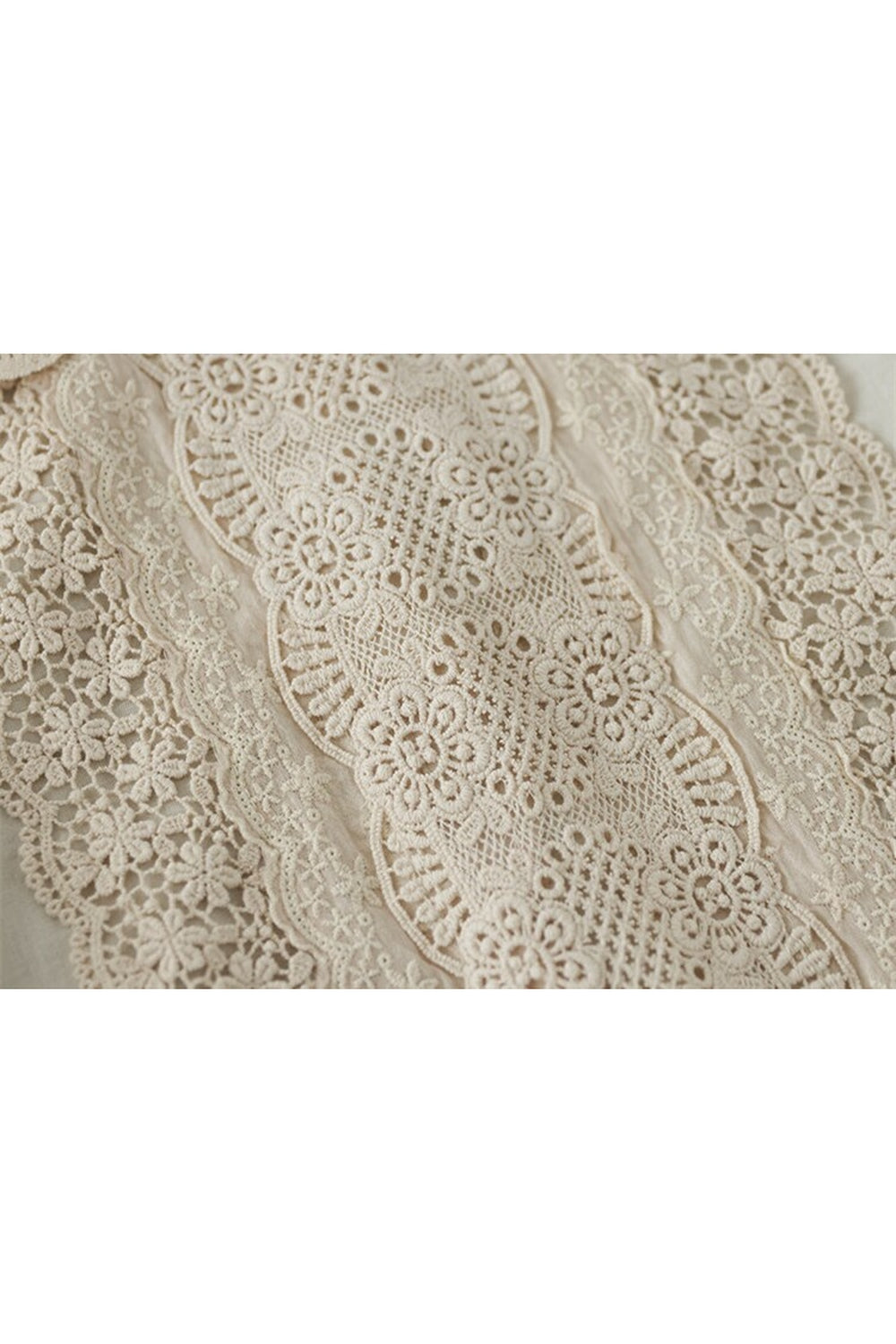 Lace Edwardian Pan Collar Blouse cottagecoreclothes